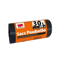 SACS POUBELLE 30L