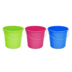 SEAU DE MENAGE COULEUR 10L