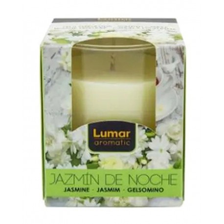 BOUGIE EN VERRE PARFUM JASMIN