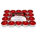 BOUGIE CHAUFFE PLAT PARFUM FRUITS ROUGE 20 PCS