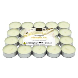 BOUGIE CHAUFFE PLAT PARFUM VANILLE 20 PCS