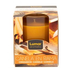 BOUGIE EN VERRE PARFUME CANELLE