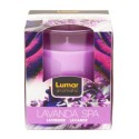 BOUGIE EN VERRE PARFUM LAVANDE