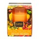 BOUGIE EN VERRE PARFUM FRUIT TOPICAL