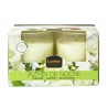 BOUGIE EN VERRE x2 PARFUM JASMIN
