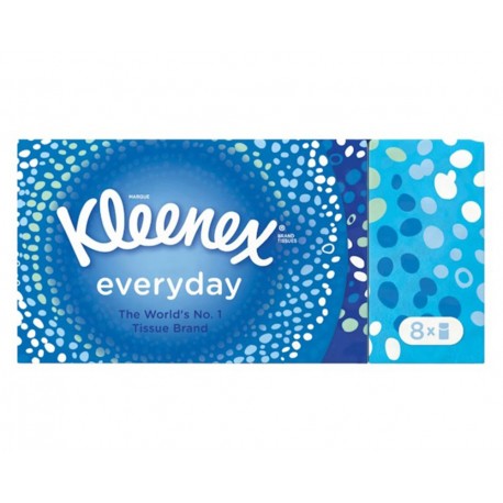 KLEENEX MOUCHOIR 8X9PCS 2 PLIS EVERYDAY