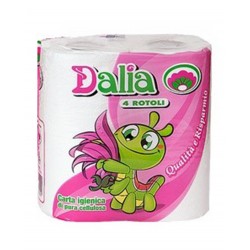 DALIA PAPIER TOILETTE 2PLIS 4RLX 