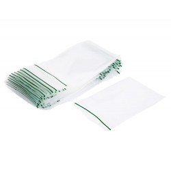 SAC BIJOUX PLASTIQUE x500 ZIP