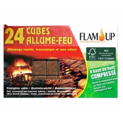FLAM'UP ALLUME FEU 24 CUBES 