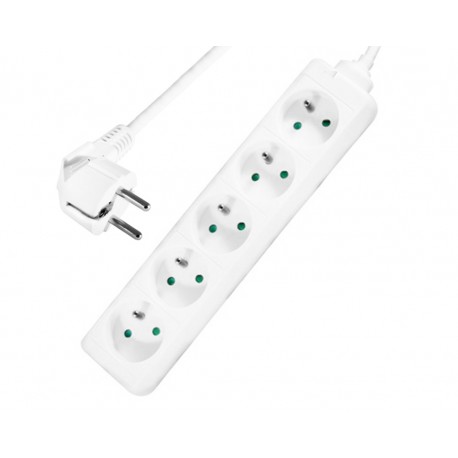 MULTIPRISE BLOC 5 PRISE 10/16A