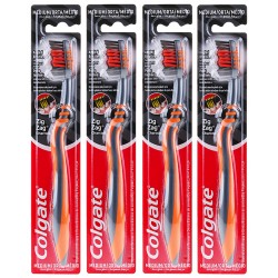 COLGATE BROSSE A DENT x1 ZIGZAG CHARBON DE BOIS