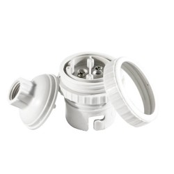DOUILLE B22 + DOUBLE BAGUE BORNES A VIS