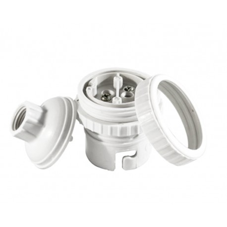 DOUILLE B22 + DOUBLE BAGUE BORNES A VIS