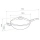 WOK ALUMINIUM 30 CM