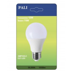  AMPOULE LED PALI E27 12W/75W X1