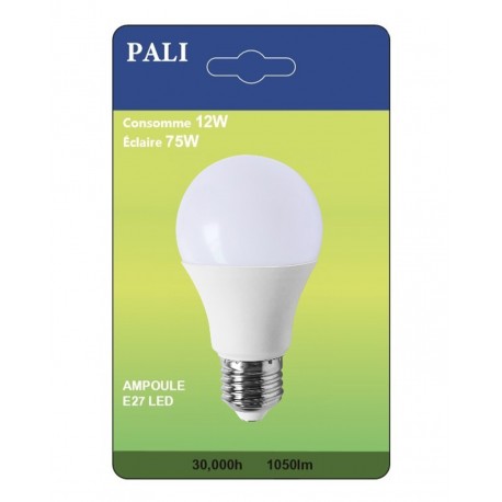  AMPOULE LED PALI E27 12W/75W X1