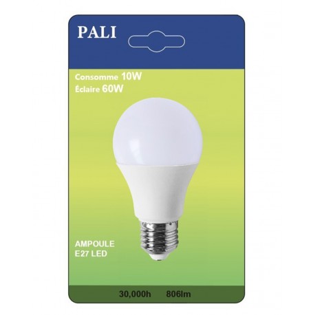 AMPOULE LED PALI E27 10W/60W X1