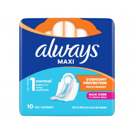 ALWAYS SERVIETTE HYGIENIQUE CLASSIC 10 PADS