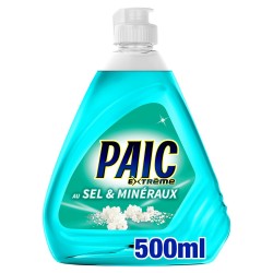 PAIC LIQUIDE VAISSELLE 500ML EXTREME SEL ET MINERAUX