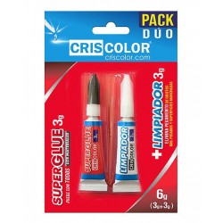 CRISCOLOR COLLE MULTIUSAGE 3G + NETTOYANT 3G