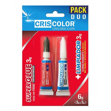 CRISCOLOR COLLE MULTIUSAGE 3G + NETTOYANT 3G