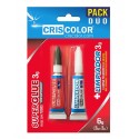 CRISCOLOR COLLE MULTIUSAGE 3G + NETTOYANT 3G