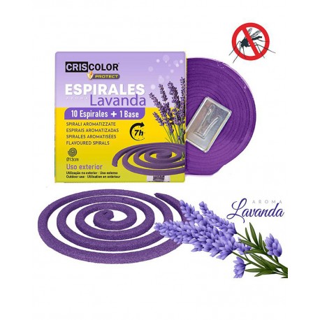 CRISCOLOR SPIRALE X10 A LA LAVANDE 7H