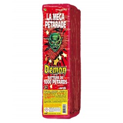 DEMON LA MAXI PETARDE BATTERIE DE 1000 PÉTARDS