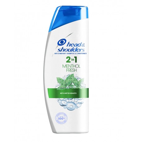 HEAD & SHOULDERS SHAMPOING MENTHOL 2EN1 360ML