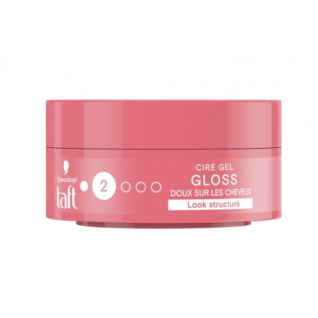 TAFT CIRE CHEVEUX GEL GLOSS 75ML N°2