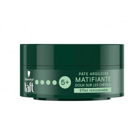 TAFT CIRE CHEVEUX PATE ARGILEUSE MATIFIANTE 75ML N°5