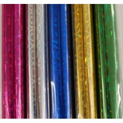 PAPIER CADEAUX METAL MOTIF 2M