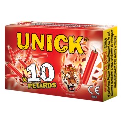 TIGRE UNICK - 150 BOITES DE 8 PETARDS A MECHE
