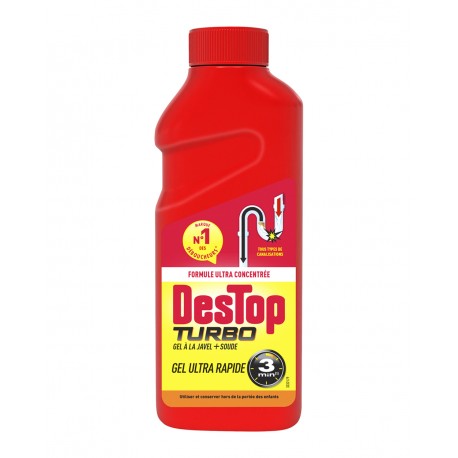 DESTOP DÉBOUCHEUR 500ML TURBO