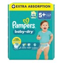 PAMPERS COUCHE BEBE 12-17KG 36PCS