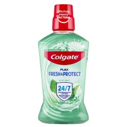 COLGATE BAIN DE BOUCHE 500ML PLAX FRESH & PROTECT SOFT MINT