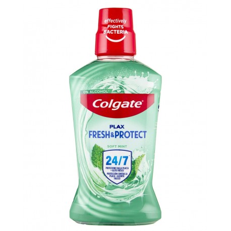 COLGATE BAIN DE BOUCHE 500ML PLAX FRESH & PROTECT SOFT MINT