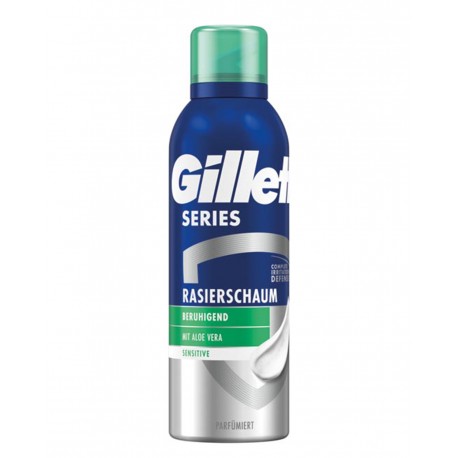 GILLETTE MOUSSE A RASER 250ML SENSITIVE ALEO VERA