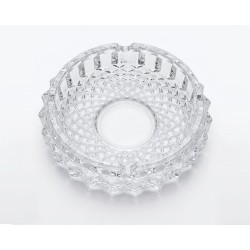 CENDRIER EN VERRE ROND GM Ø10,5CM 