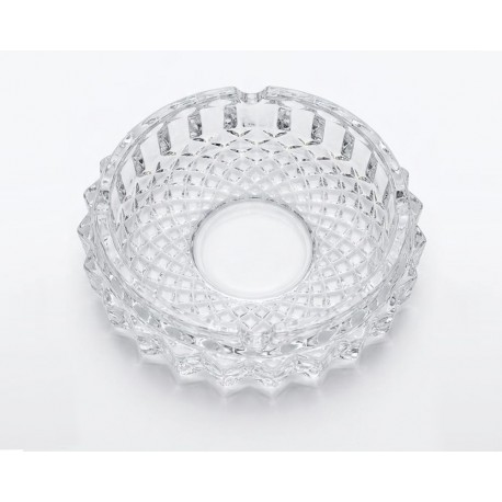 CENDRIER EN VERRE ROND GM Ø10,5CM 