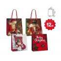 CRISCOLOR SAC CADEAUX NOEL 26+10X32CM