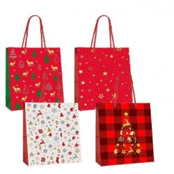 CRISCOLOR SAC CADEAUX NOEL 18+10X23CM