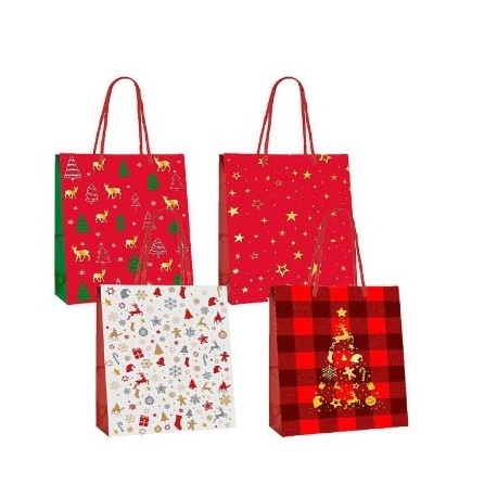 CRISCOLOR SAC CADEAUX NOEL 18+10X23CM
