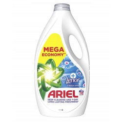 ARIEL LESSIVE LIQUIDE 3,15L FRESH AIR TOUCH OF LENOR 70 LAVAGES