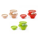 SET DE 3 BOÎTES RONDE DE CONSERVATION 250/450/760ML