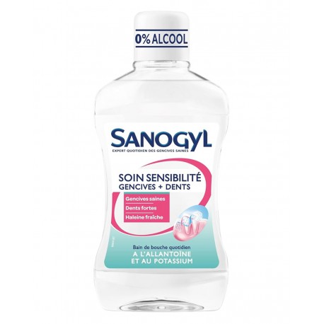 SANOGYL BAIN DE BOUCHE 500ML SOIN SENSIBILITE GENSIVES + DENTS