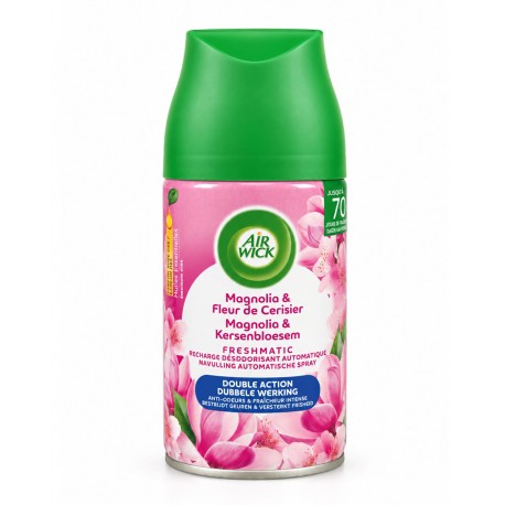 AIRWICK RECHARGE 250ML MAGNOLIA & FLEUR DE CERISIER