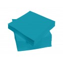 SERVIETTE 38X38 TURQUOISE