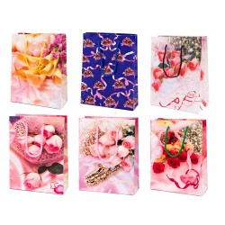 SAC CADEAUX FLEUR 11,5+6X14,5CM